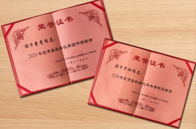 新余公交 童青、羅珊分別榮獲2020年度優(yōu)秀團干、優(yōu)秀團員稱號