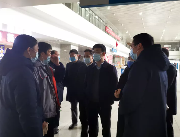 省、市疫情防控工作督導(dǎo)組到長(zhǎng)途汽車(chē)客運(yùn)站督導(dǎo)疫情防控工作