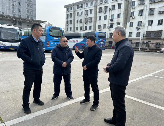 都市城際公交 南昌市道路運輸服務中心督導徐坊客運站節(jié)后安全工作