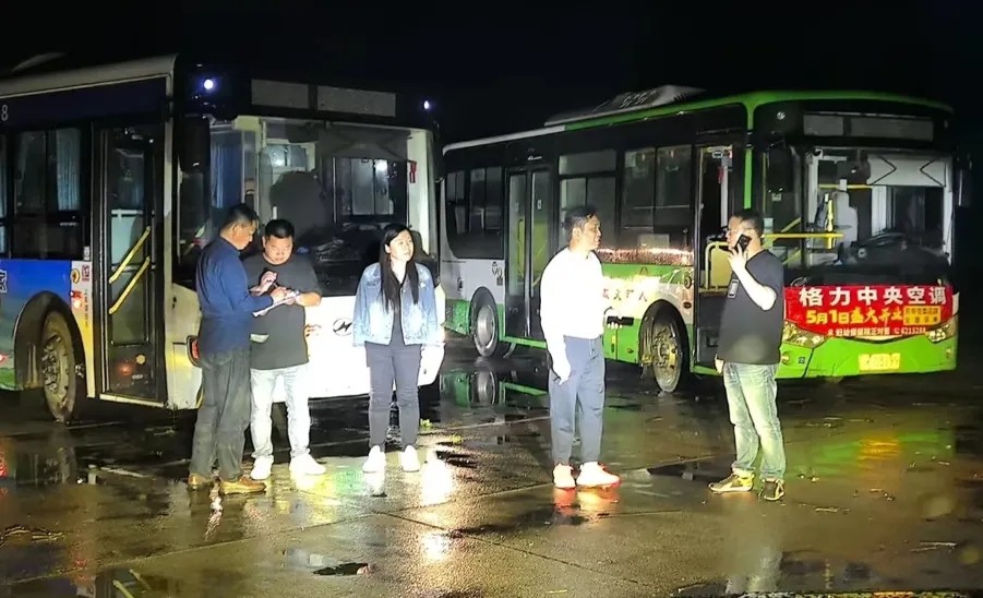 新余公交:積極應對暴雨 保障市民出行