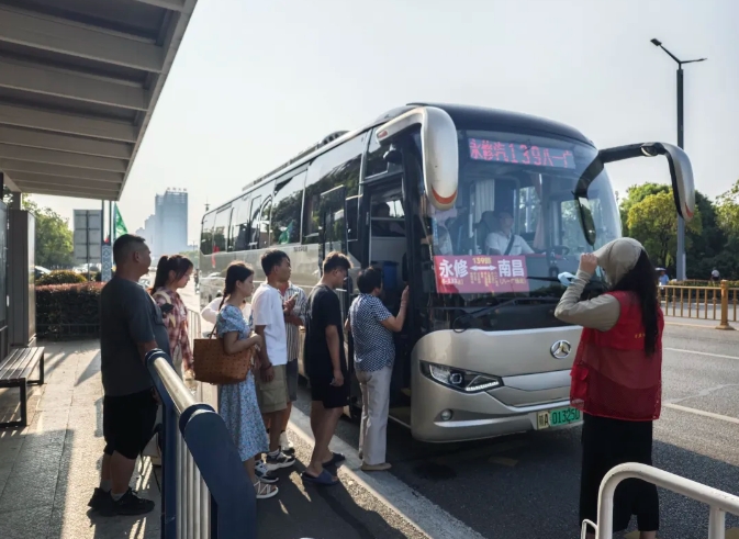 九江長運：票價5元！永修至南昌139城際公交新線路正式開通！