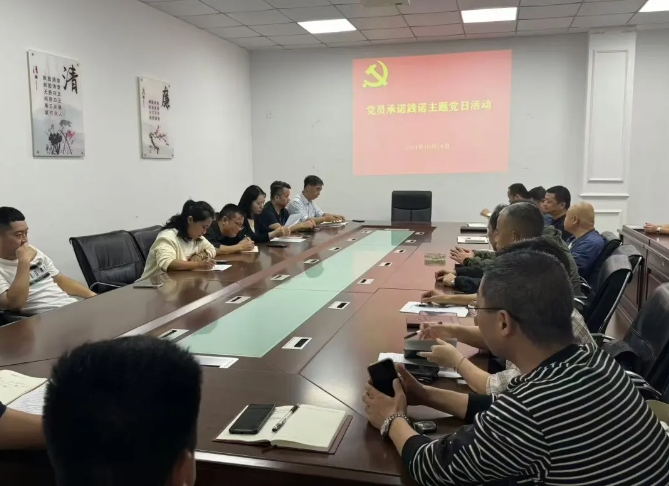 景德鎮(zhèn)長運：開展黨員亮身份、承諾踐諾主題黨日活動