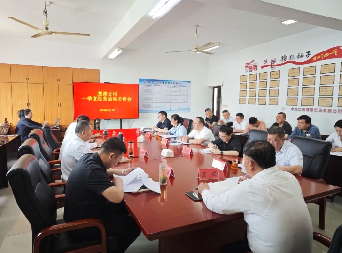 鷹潭公司:召開2025年第一季度生產(chǎn)經(jīng)營活動分析會